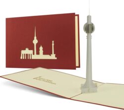 Gutschein, Karte, Berliner Fernsehturm